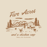 Women's Five Acres T-Shirt | Color: Ivory