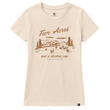Women's Five Acres T-Shirt | Color: Ivory