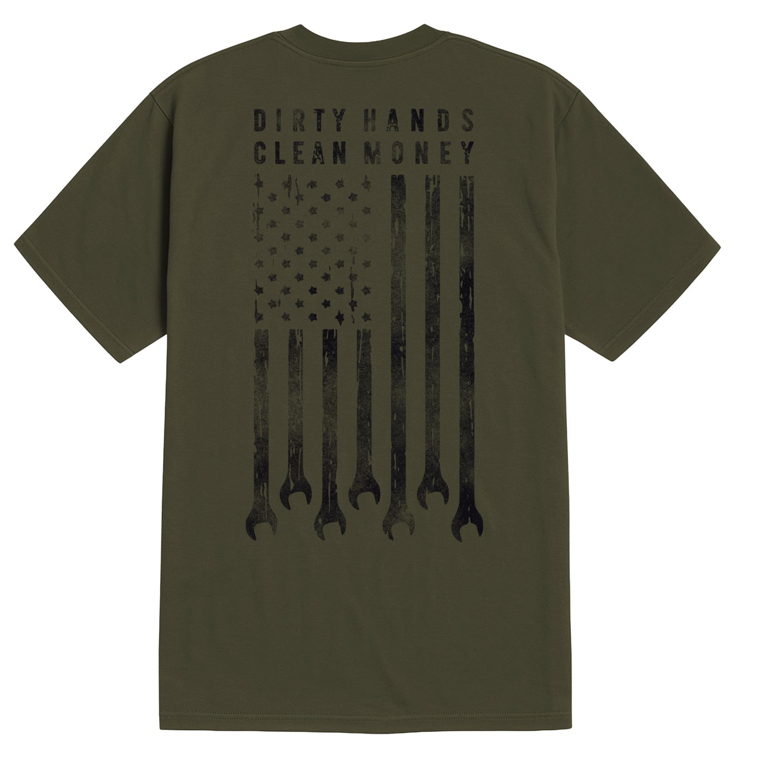 Men's DHCM Flagship T-Shirt | Color: Military Green