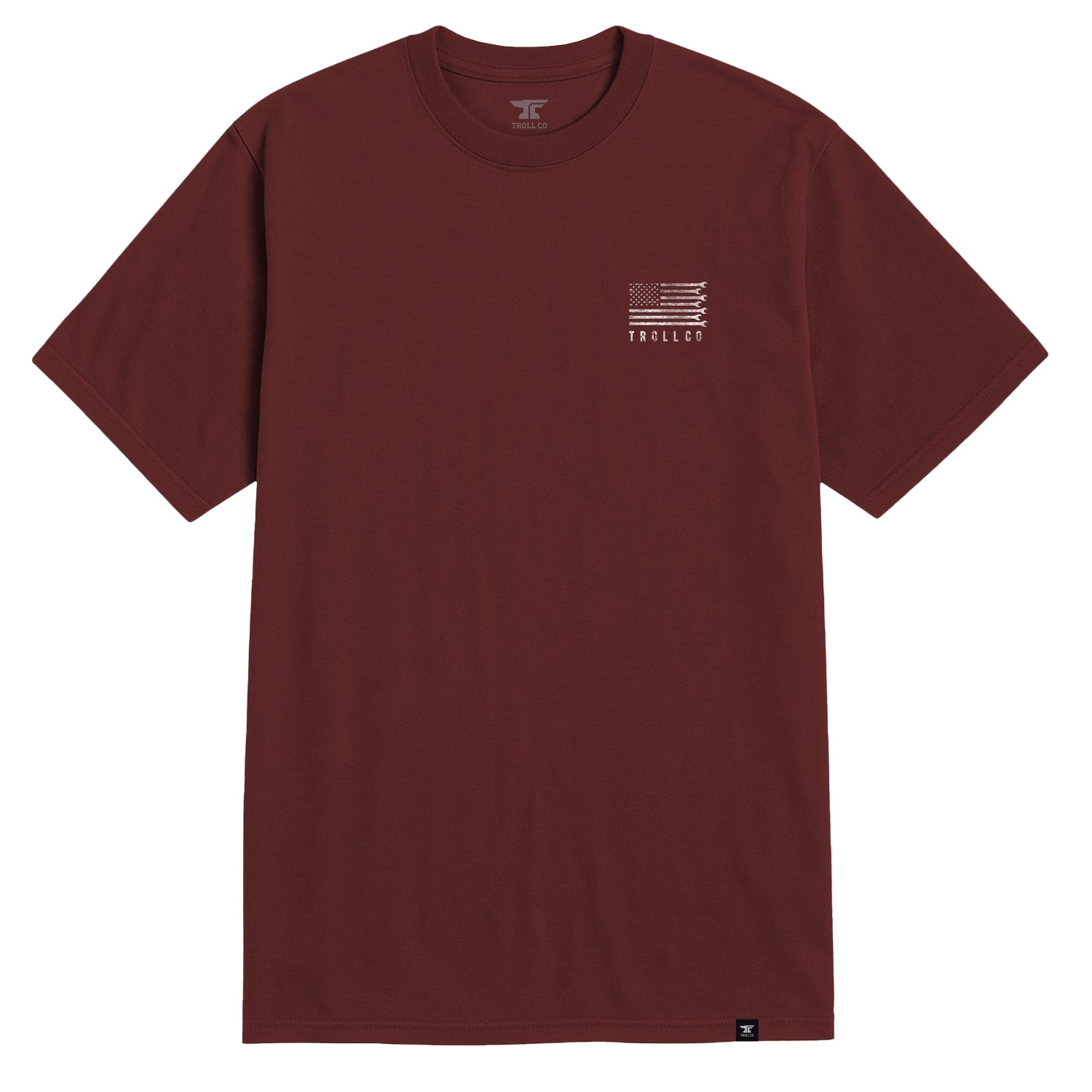 Men's DHCM Flagship T-Shirt | Color: Port