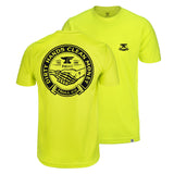 Men's DHCM Haggler Hi-Vis T-Shirt | Color: Bright Lime