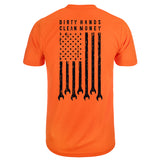 Men's DHCM Flagship Hi-Vis T-Shirt | Color: Bright Orange
