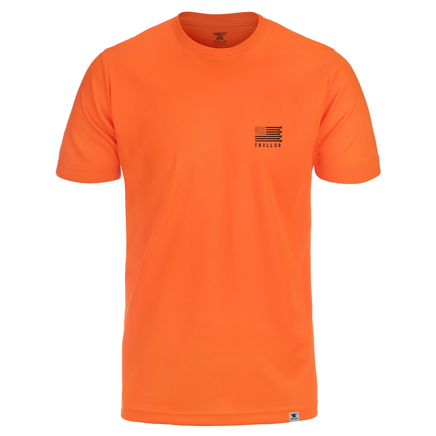 Men's DHCM Flagship Hi-Vis T-Shirt | Color: Bright Orange