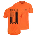 Men's DHCM Flagship Hi-Vis T-Shirt | Color: Bright Orange