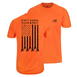 Men's DHCM Flagship Hi-Vis T-Shirt | Color: Bright Orange