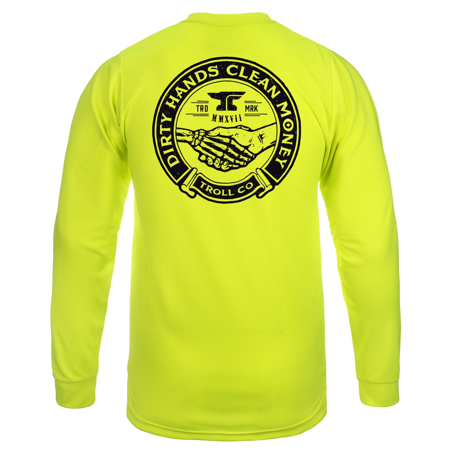 Men's DHCM Haggler Hi-Vis Long Sleeve | Color: Bright Lime