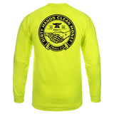 Men's DHCM Haggler Hi-Vis Long Sleeve | Color: Bright Lime