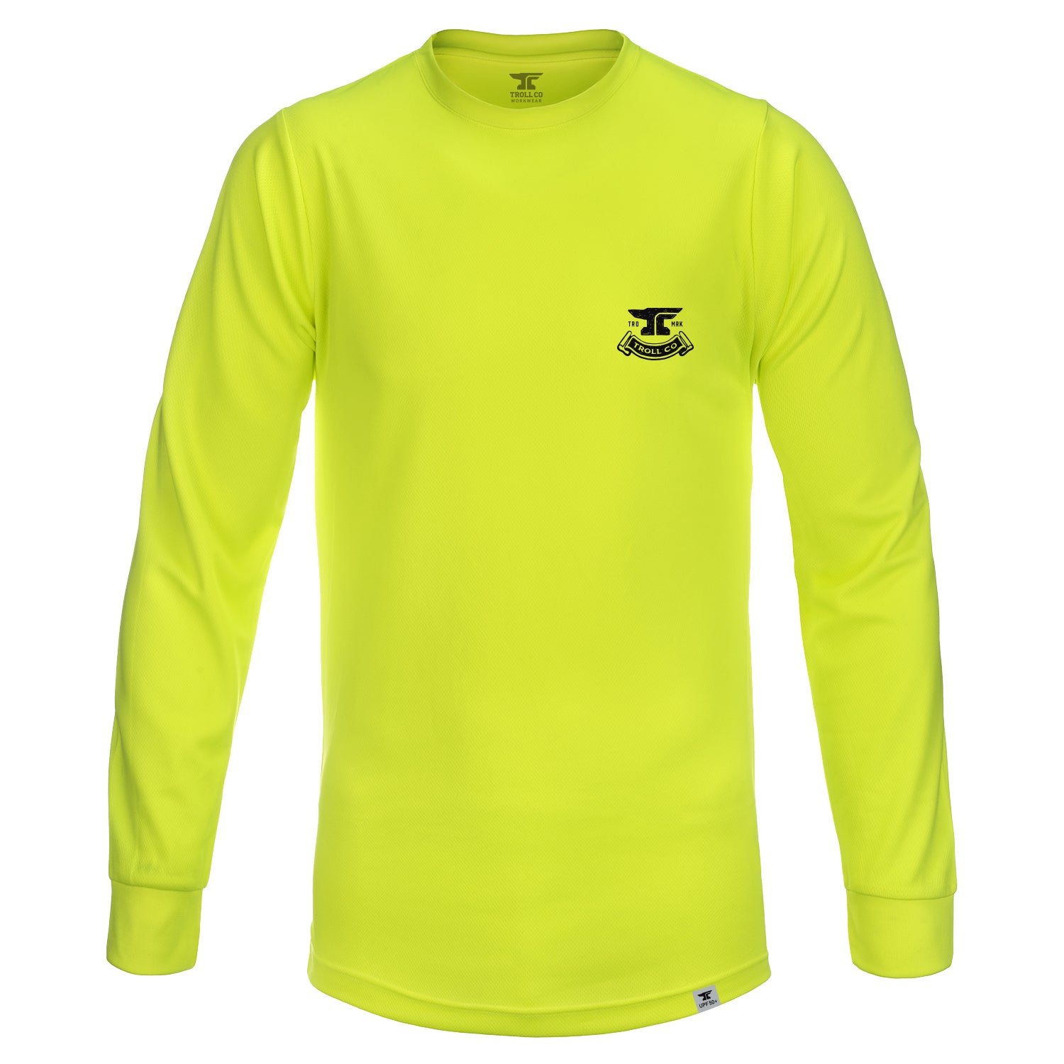 Men's DHCM Haggler Hi-Vis Long Sleeve | Color: Bright Lime