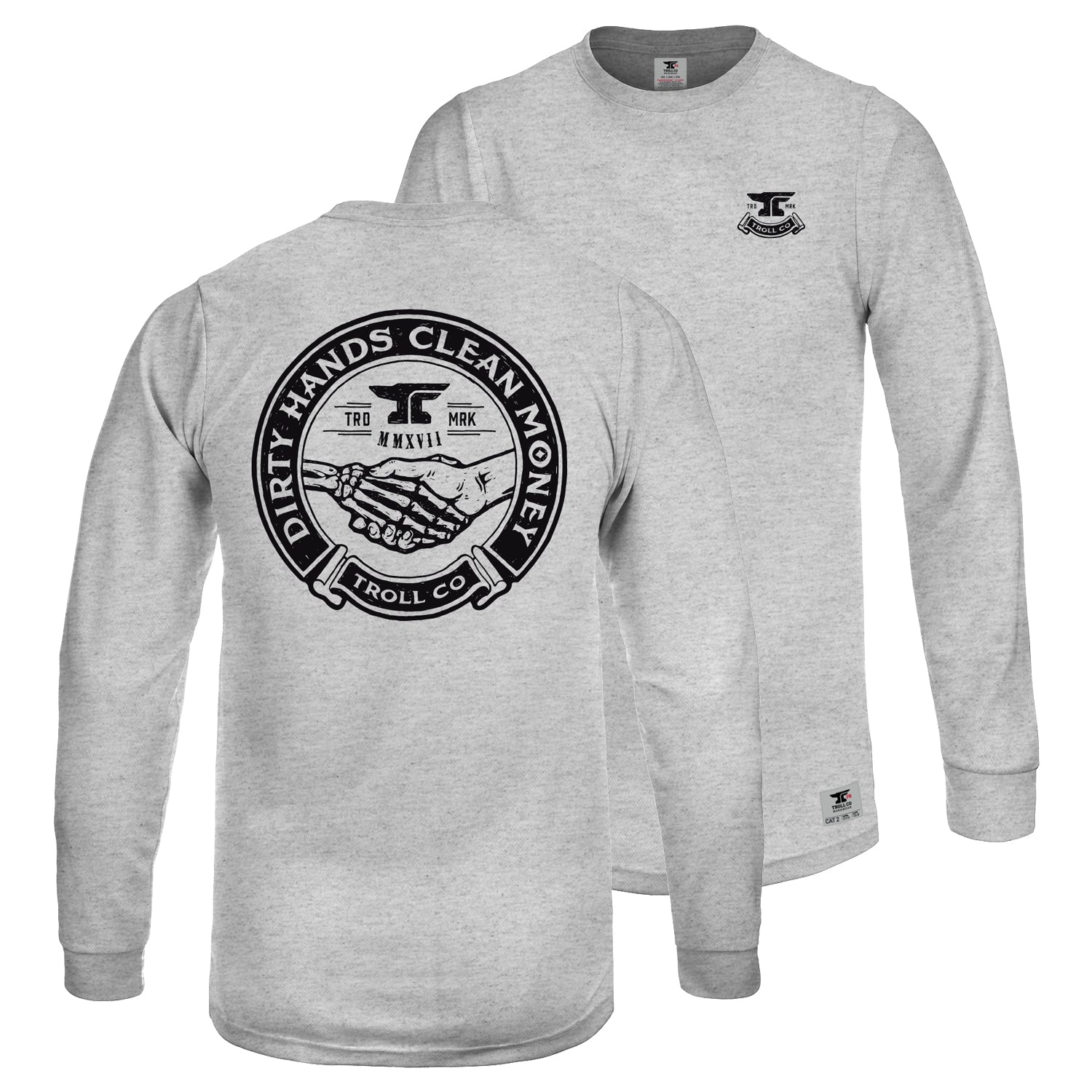 Men's DHCM Haggler FR Long Sleeve | Color: Gray Heather