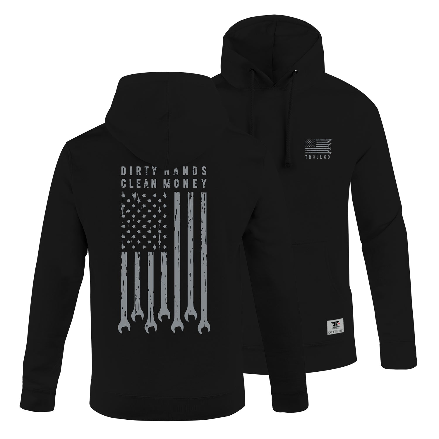 Men's DHCM Flagship FR Hoodie | Color: Black