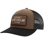 SBC Barricade Curved Brim Trucker Hat | Color: Coyote Brown