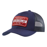 SBC Barricade Shield Curved Brim Trucker Hat | Color: Navy