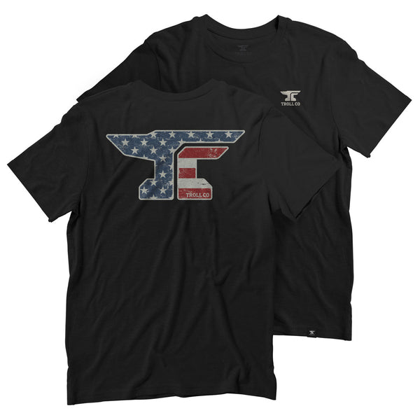 BOSE Tシャツ anvil アメリカ製 Men's Anvil USA T-Shirt - Black | Troll Co.