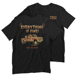 Men's Everything is Fine T-Shirt | Color: Black
