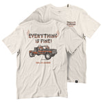 Men's Everything is Fine T-Shirt | Color: Sand
