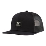 Anvil Woven Label Trucker Hat | Color: Black Black