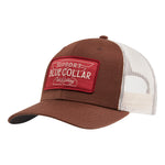 SBC Barricade Anvil Curved Brim Trucker Hat | Color: Brown