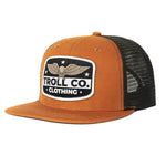 Beaut Flat Brim Trucker | Color: Saddle/Black