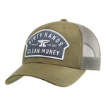 DHCM Patch Curved Brim Trucker - Color: Military Green