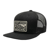 DHCM Haggler Box Patch Trucker - Color: Black