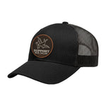 SBC Sparrow Curved Brim Trucker - Color: Black