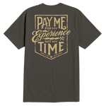 Men's Pay Me T-Shirt | Color: Tar