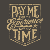 Men's Pay Me T-Shirt | Color: Tar