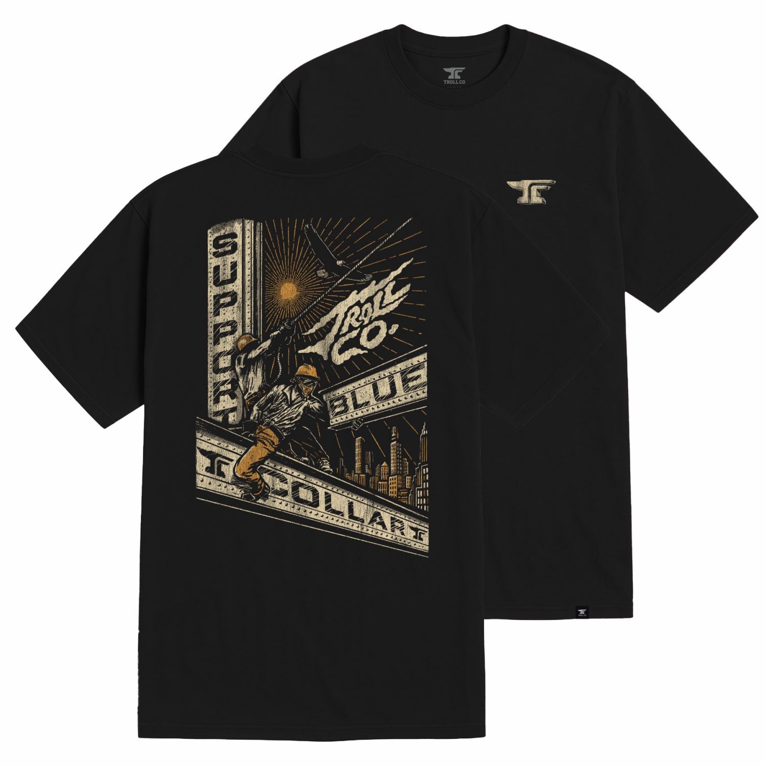 Men's SBC Skyline T-Shirt - Color: Black