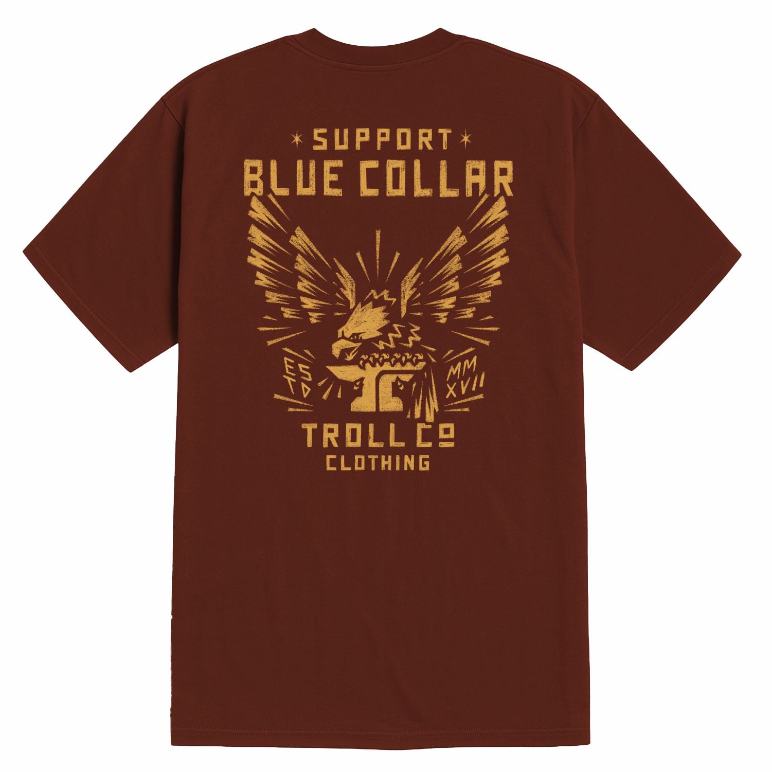 Men's SBC Perched T-Shirt - Color: Red Clay