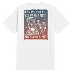 Men's Pay Me Hourglass T-Shirt - Color: White