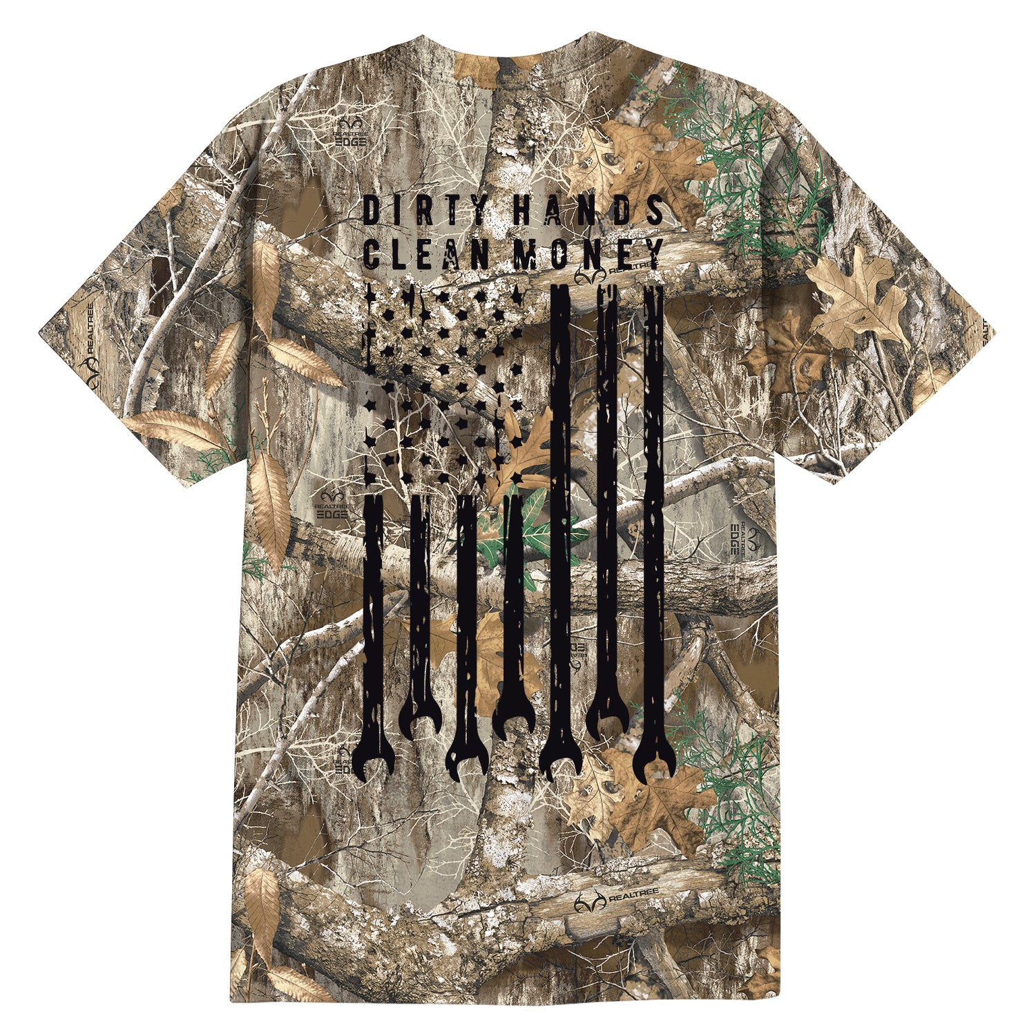 Men's DHCM Flagship RealTree T-Shirt | Color: Edge