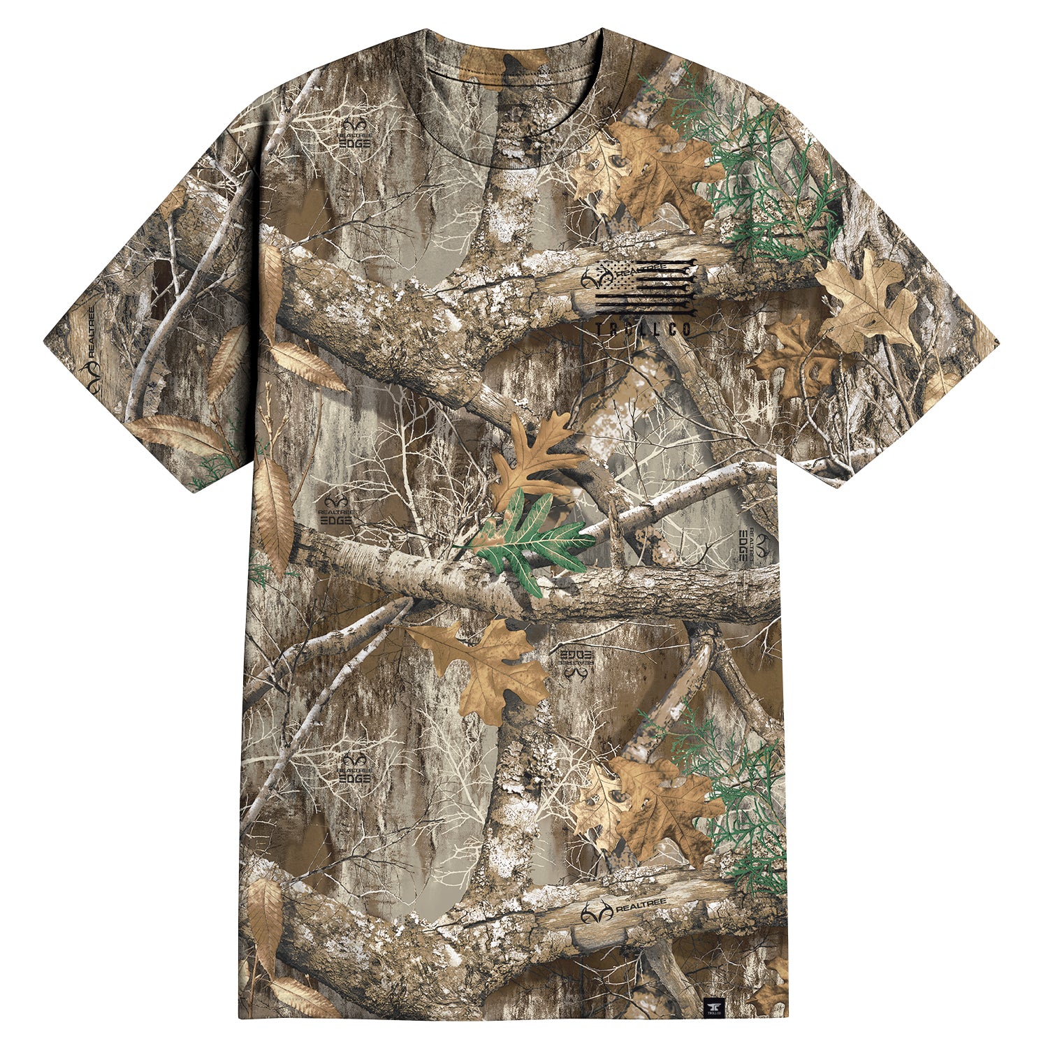 Men's DHCM Flagship RealTree T-Shirt - Color: Edge