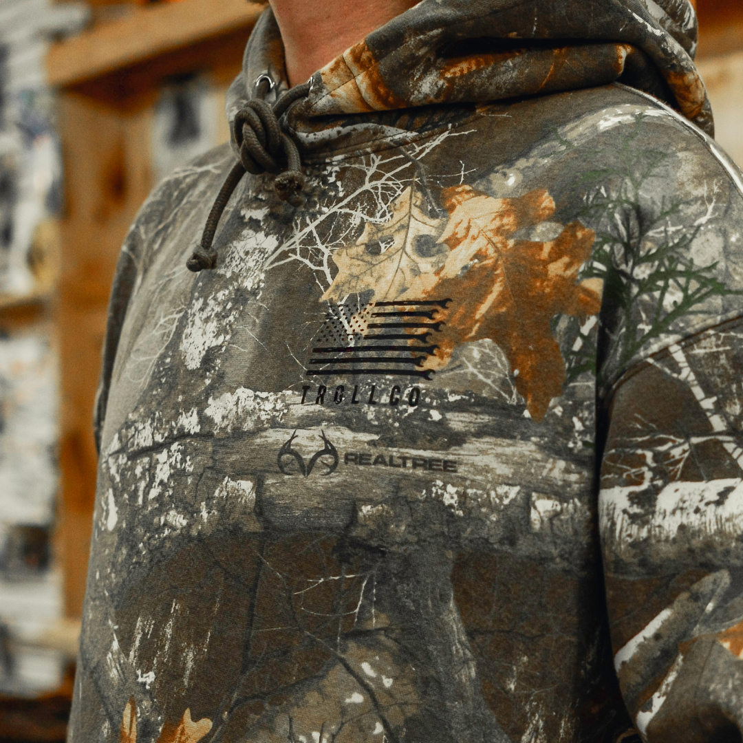 Men's DHCM Flagship RealTree Hoodie | Color: Edge