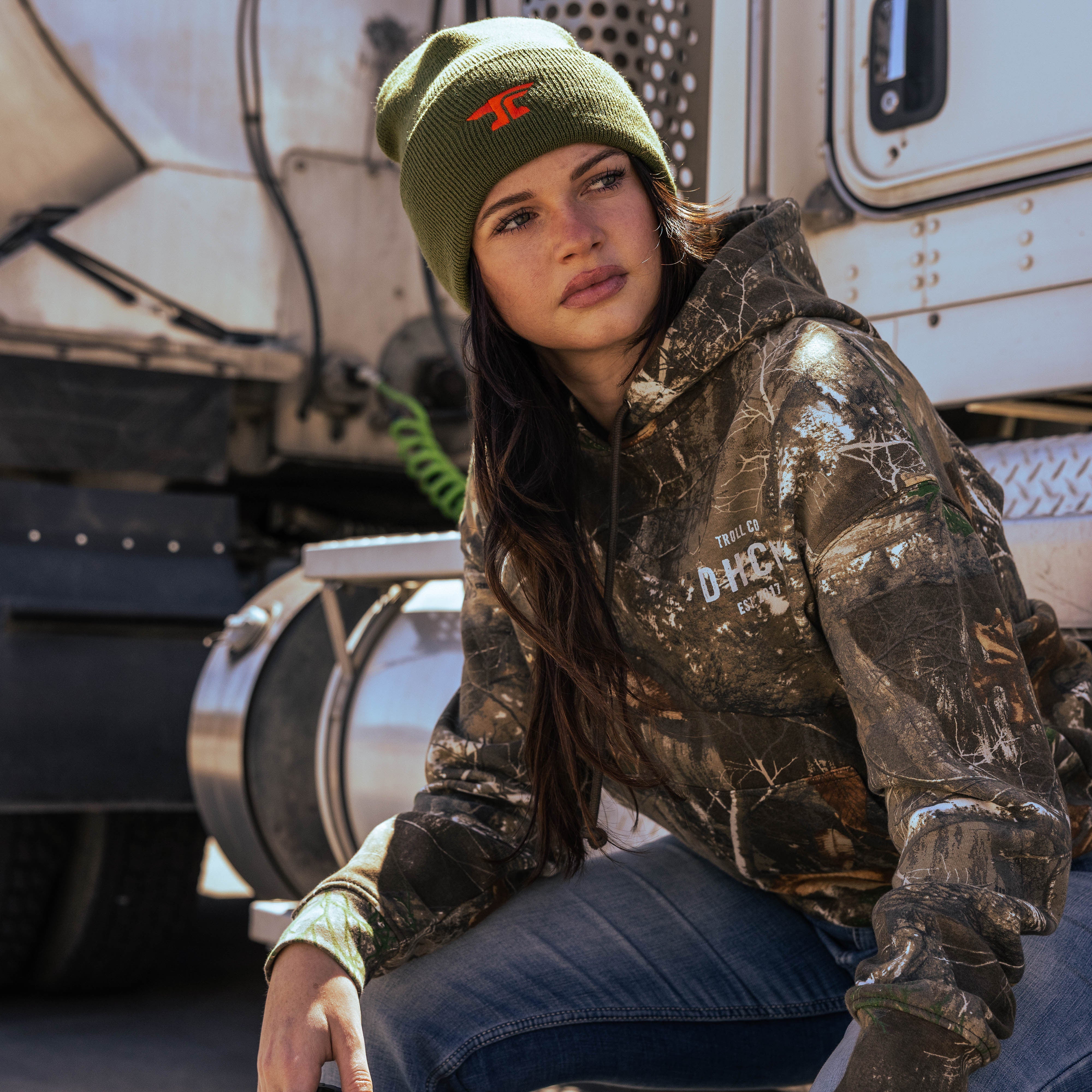 Anvil Beanie - Color: Military Green