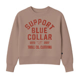 Women's SBC Billboard Crewneck - Color: Taupe