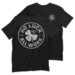 Men's NOLAW Broken Clover T-Shirt | Color: Black/White