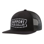 SBC Barbed Flat Brim Hat | Color: Black