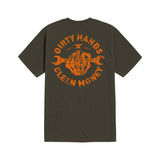 Men's DHCM Grip N Flip T-Shirt | Color: Military Green