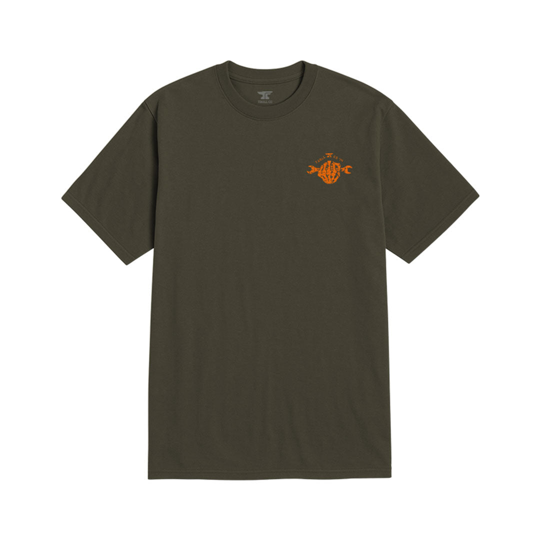 Men's DHCM Grip N Flip T-Shirt | Color: Military Green
