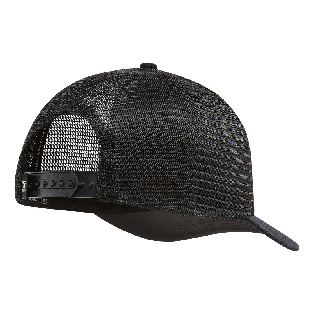 DHCM Grip N Flip Curved Brim Trucker | Color: Black