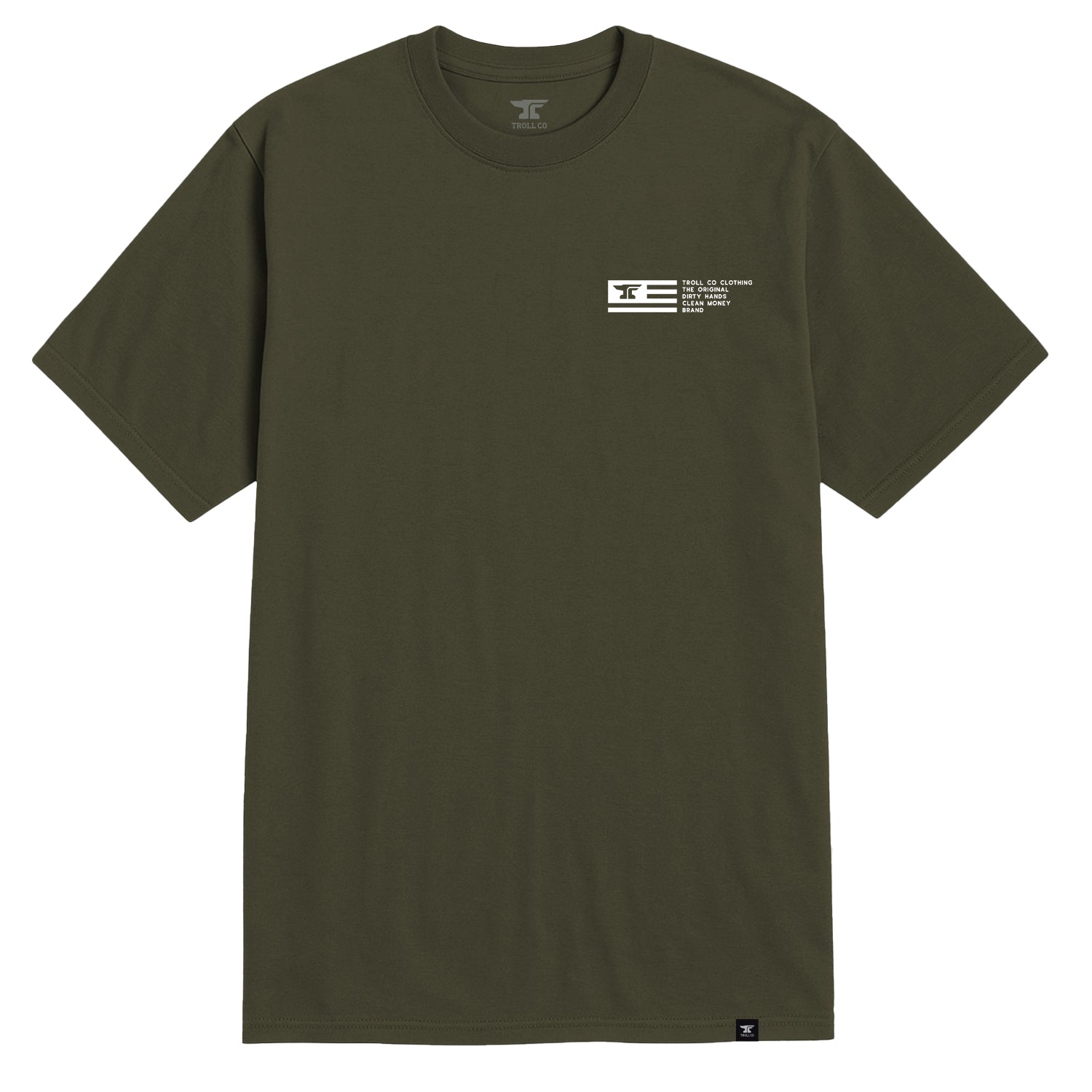 Men's DHCM Firebolt T-Shirt | Color: Military Green