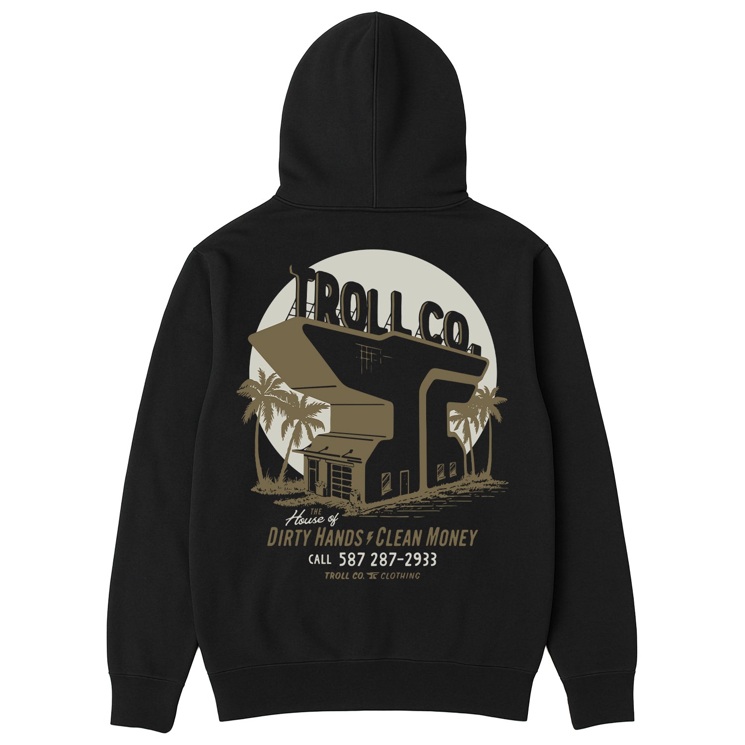 Men's House of DHCM Hoodie | Color: Black