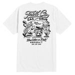 Men's Gas and Grub T-Shirt | Color: White