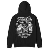 Men's Gas and Grub Hoodie | Color: Black