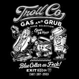 Men's Gas and Grub Hoodie | Color: Black