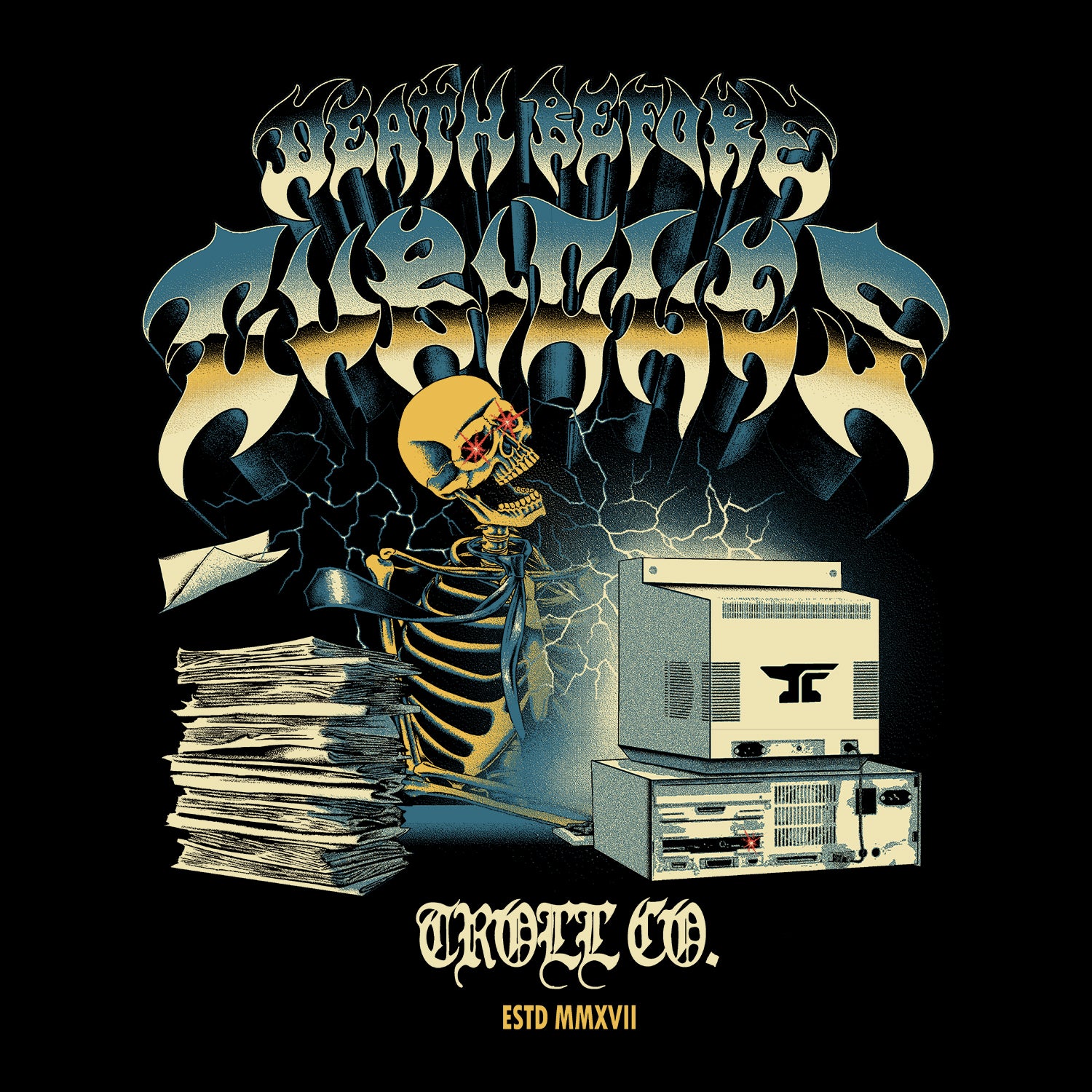 Men's DBC CPU Hoodie | Color: Black