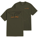 Men's Anvil Scripted T-Shirt | Color: Military Green