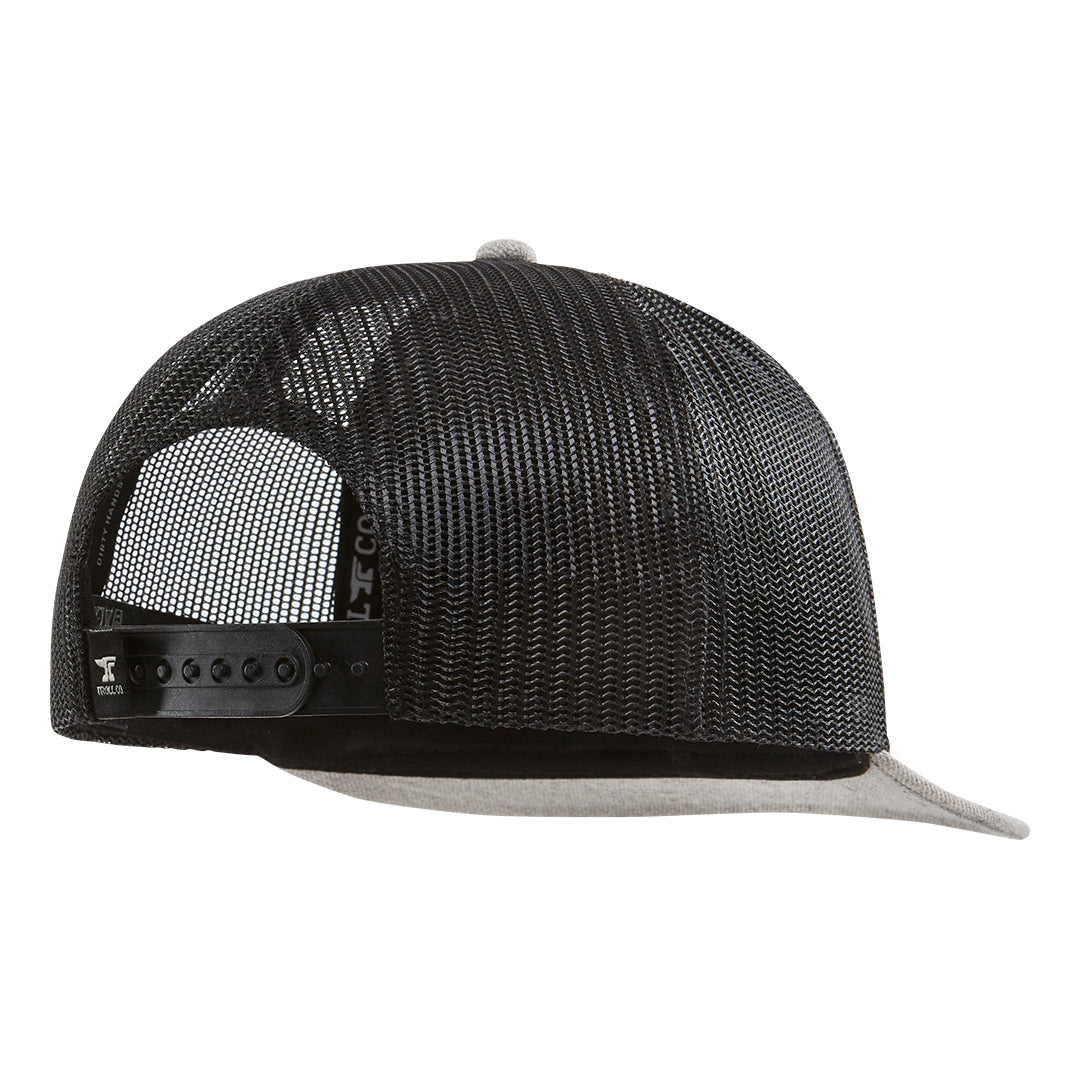 BC Bottoms Up Trucker Hat | Color: Gray Heather Black