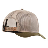 BC Bottoms Up Curved Brim Trucker Hat | Color: Moss Green Khaki
