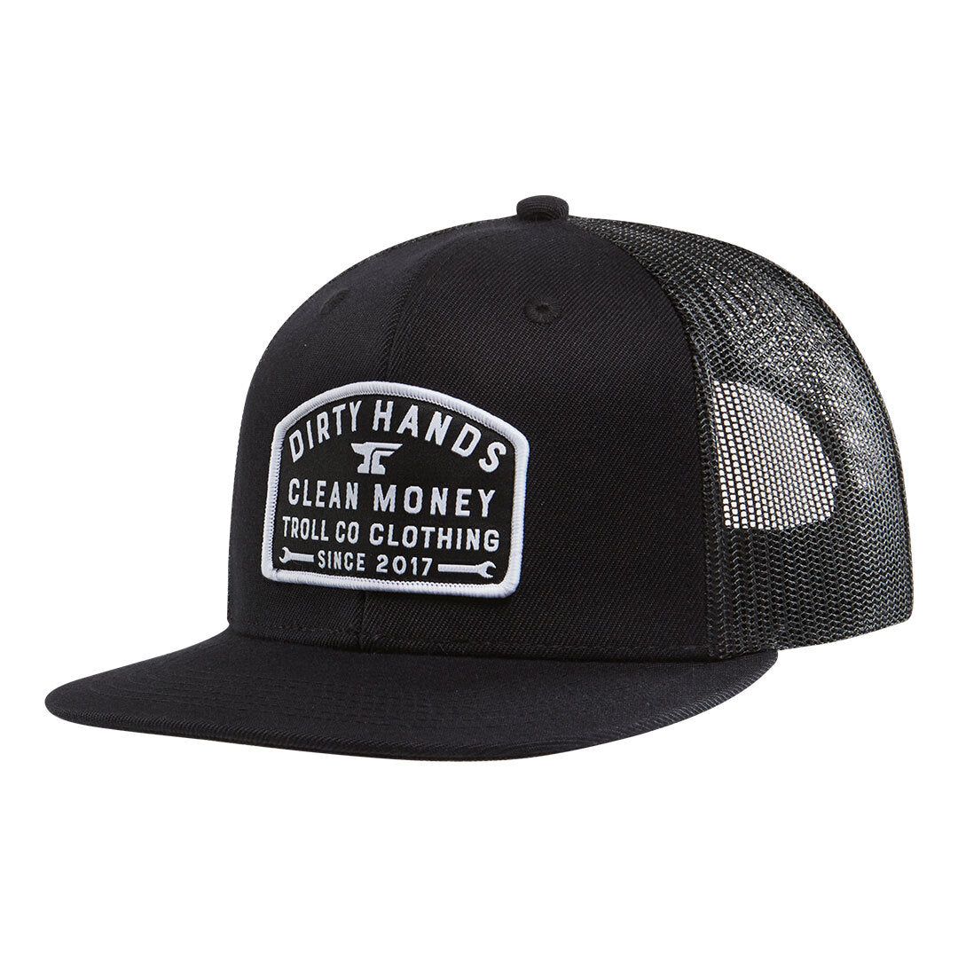 DHCM Wrench Trucker Hat | Color: Black